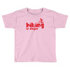 biking is dope Toddler T-shirt