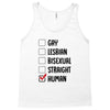Lgbt Checklist Tank Top