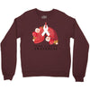 lung cancer awaneress Crewneck Sweatshirt