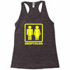 drop yours Racerback Tank
