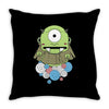 one eyes monster Throw Pillow