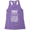 I Am A March Women Racerback Tank