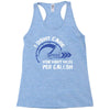 I Don't Care How Many Miles Per Gallon Racerback Tank