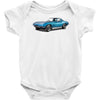 1965 corvette sting ray classic car, ideal birthday gift or pres Baby Bodysuit