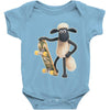 shaun the skater Baby Bodysuit