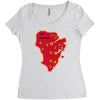 isla nublar Women's Triblend Scoop T-shirt