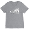 climbing ape to evolution climb indoor outdoor V-Neck Tee