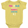 pink or blue mommy is expecting number 2 new Baby Onesie