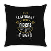 legendary riders are born in 1967 Throw Pillow