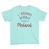 l homme parfait est motard Youth Tee