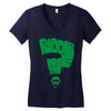 riddle me this! Women's V-Neck T-Shirt