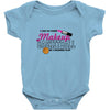 makeup to basketball Baby Onesie