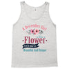 A December Girl Like A Flowers Tank Top