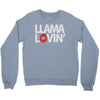 llama lovin' lover Crewneck Sweatshirt