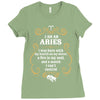 i am an aries Ladies Fitted T-Shirt