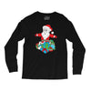 santa with piles of christmas Long Sleeve Shirts