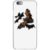 polygon bats iPhone 6/6s Case