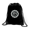father and son best friends son Drawstring Bags