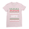 ugly christmas wife Ladies Fitted T-Shirt