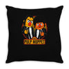pulp muppet Throw Pillow