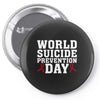 World Suicide Prevention Day Pin-back button