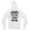 Super Cool Father Of A Freaking Awesome Son Zipper Hoodie