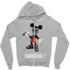 mickey mouse la face cachee en Zipper Hoodie