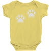 dog paws set of 2 Baby Onesie