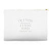 strong woman Accessory Pouches