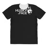 husky face All Over Women's T-shirt