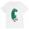 my name is apatosaurus V-Neck Tee