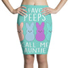 peeps bunnies Pencil Skirts