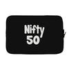 nifty 50 Laptop sleeve