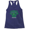 never underesmate irish queen Racerback Tank