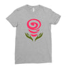 cute flowers Ladies Fitted T-Shirt