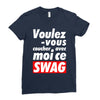 ce swag Ladies Fitted T-Shirt