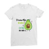 Avocado Ladies Fitted T-Shirt