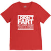 i didn't fart mens funny V-Neck Tee