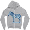 caged Zipper Hoodie
