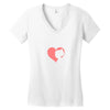 FAHRIE77 Women's V-Neck T-Shirt
