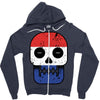 netherlands till i die Zipper Hoodie