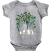 meanwhile in the woods Baby Onesie