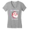 ask your mom if i'm real Women's V-Neck T-Shirt