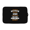 Super Cool Son Of A Freaking Awesome Dad Laptop sleeve