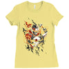 ninja 2 Ladies Fitted T-Shirt