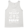 I Am One Blessed Papaw Tank Top