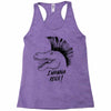 i wanna rock! Racerback Tank