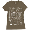 playerunknown's battlegrounds 2 Ladies Fitted T-Shirt