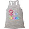 Women's March We are Strong Racerback Tank