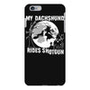 my dachshund rides shotgun iPhone 6 Plus/6s Plus Case